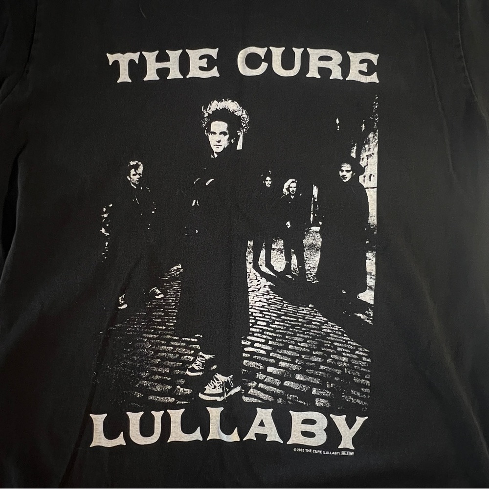 Vintage The Cure Lullaby Band Tee Single Stitch Rare Punk Rock T-Shirt Medium